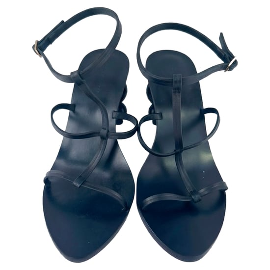 Cult Gaia Sphere Heel Stilettklack i Svart Läder - Image 3