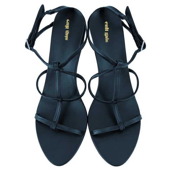 Cult Gaia Sphere Heel Stilettklack i Svart Läder - Image 4