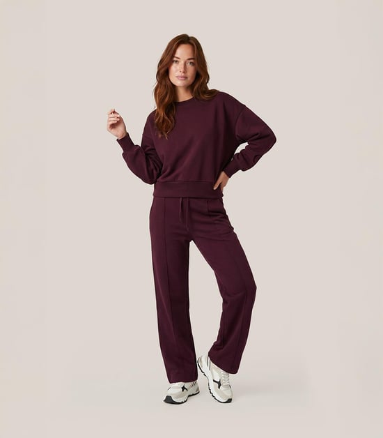 Caroline Tensen Iona Sweater Aubergine - Image 6