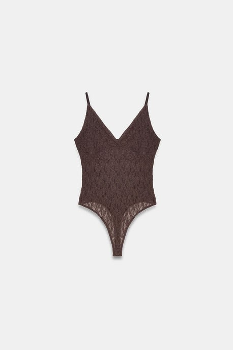 Kant Mouwloze Bodysuit Blouse - Image 6
