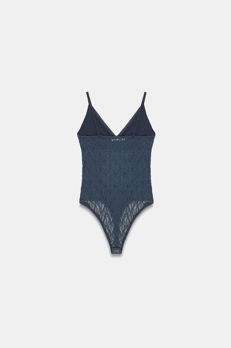 Kant Mouwloze Bodysuit Blouse - Image 6