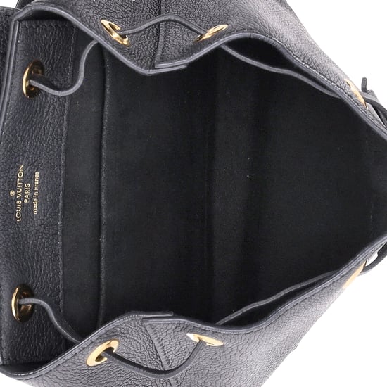 Louis Vuitton LV Mini Lockme Ryggsäck i Svart Läder - Image 6