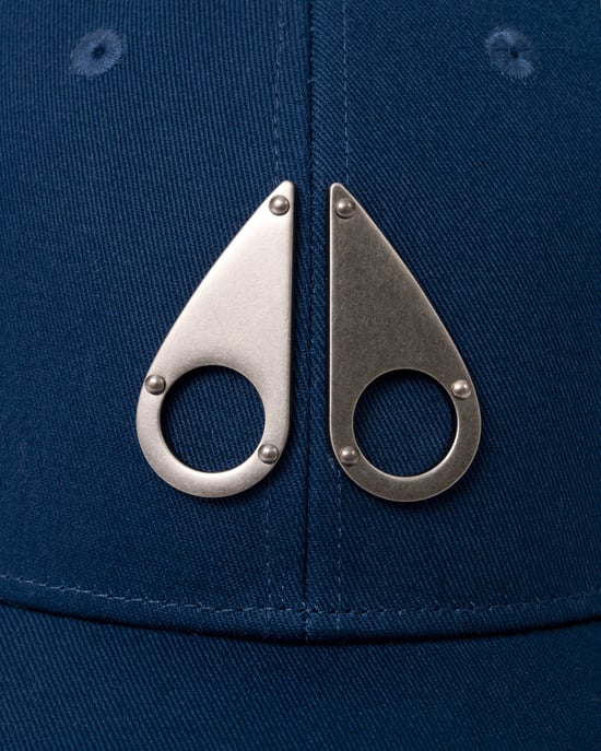 Logo Detail Hat in Dark Blue - Image 3