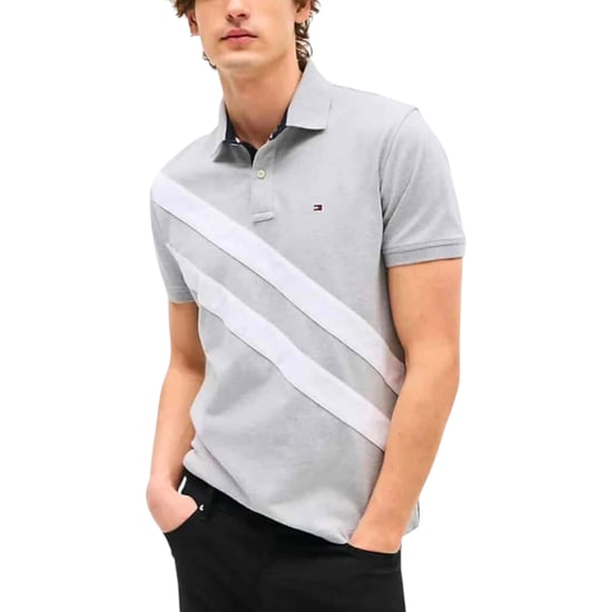 Tommy Hilfiger Mens Polo Shirts S891 Regular Fit Casual Polo Cotton Golf Top - Image 1