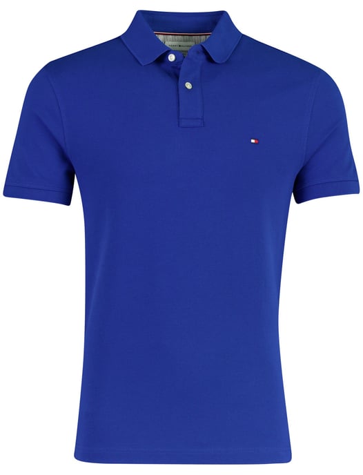 Poloshirt Tommy Hilfiger blauw pique - Image 1