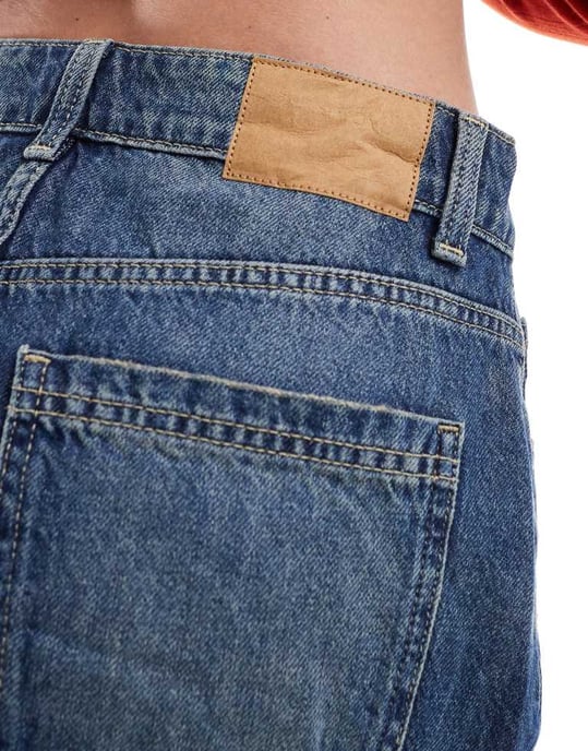 Cotton On mini denimkjol i blå skymning - Image 3