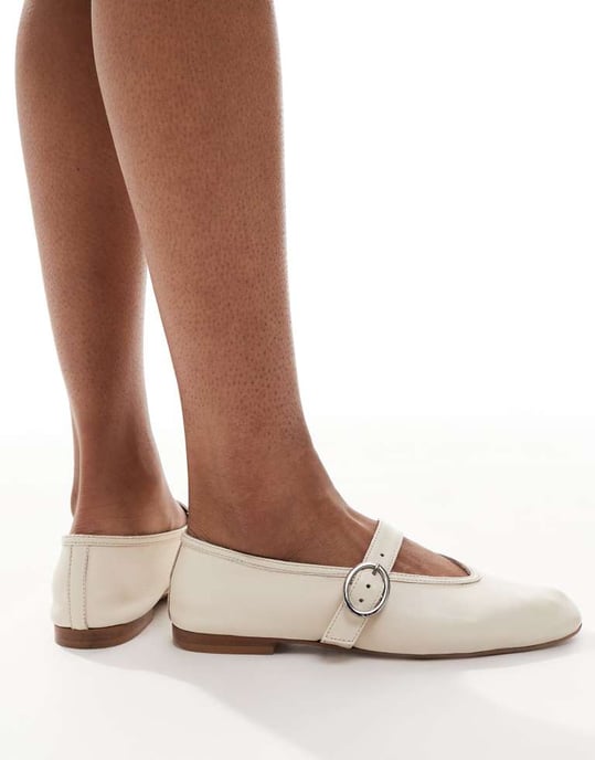 schuh Lavena mary janes i benläder - Image 2