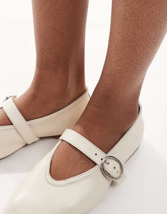 schuh Lavena mary janes i benläder - Image 3