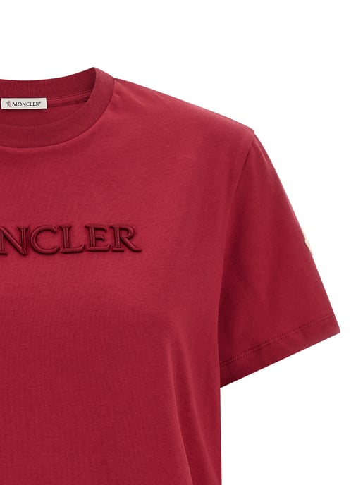 Moncler Multicolor Cotton T-Shirt - Image 3