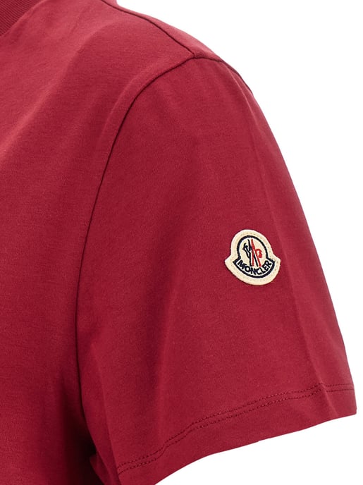 Moncler Multicolor Cotton T-Shirt - Image 4