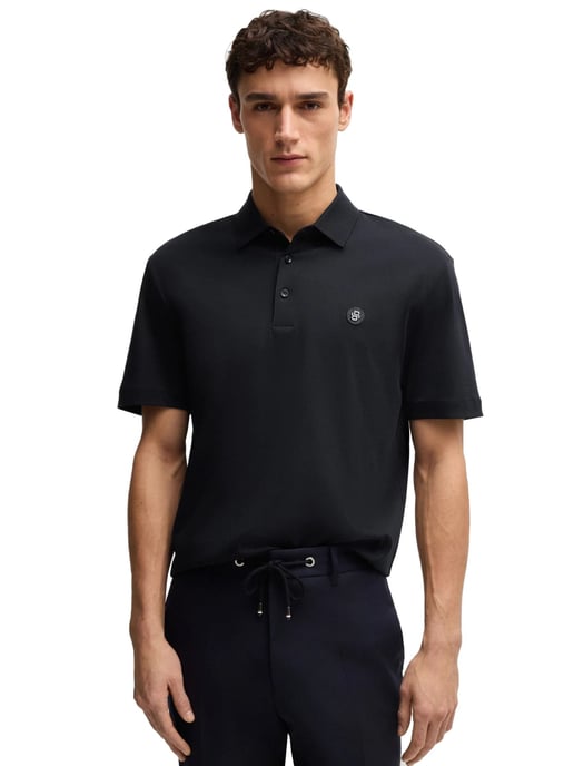 BOSS Black C-Parris polo donkerblauw jersey - Image 1