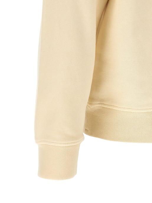 Stone Island Beige Cotton Sweatshirt - Image 4