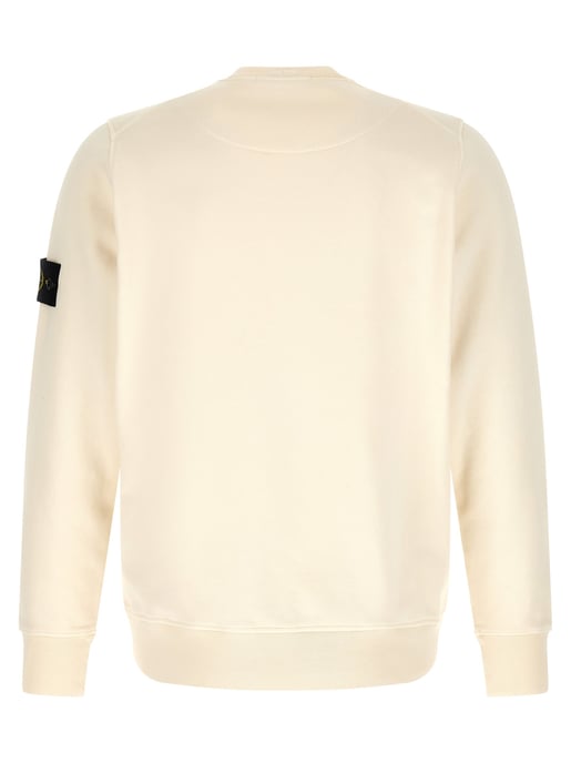 Stone Island Beige Cotton Sweatshirt - Image 2
