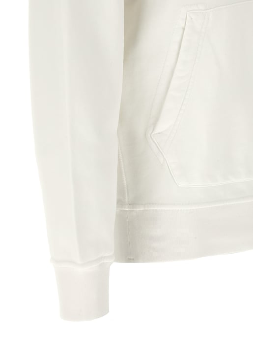 Stone Island White Cotton Sweatshirt - Image 4