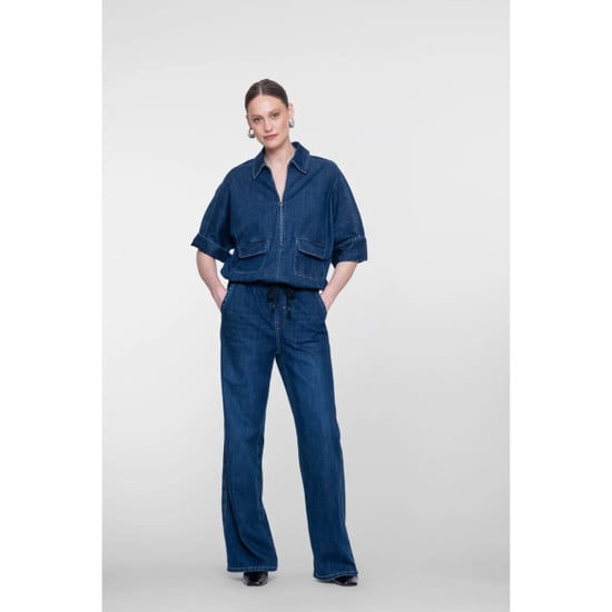 Geisha Top dark blue wash - Image 6