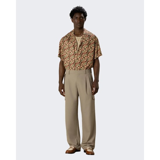 Drole De Monsieur Heren viscose chain link monogram shirt - Image 3
