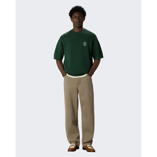 Drole De Monsieur Heren d mirror openwork knit t-shirt - Image 2