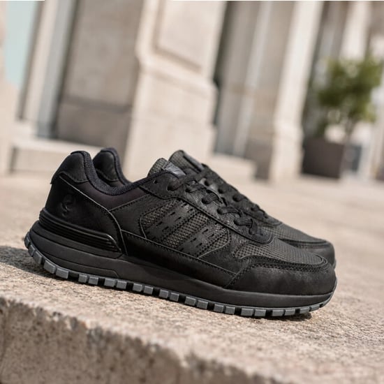 Q1905 Sneaker bussel zwart/ wit - Image 4