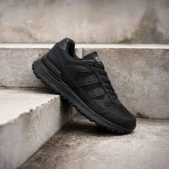 Q1905 Sneaker bussel zwart/ wit - Image 5