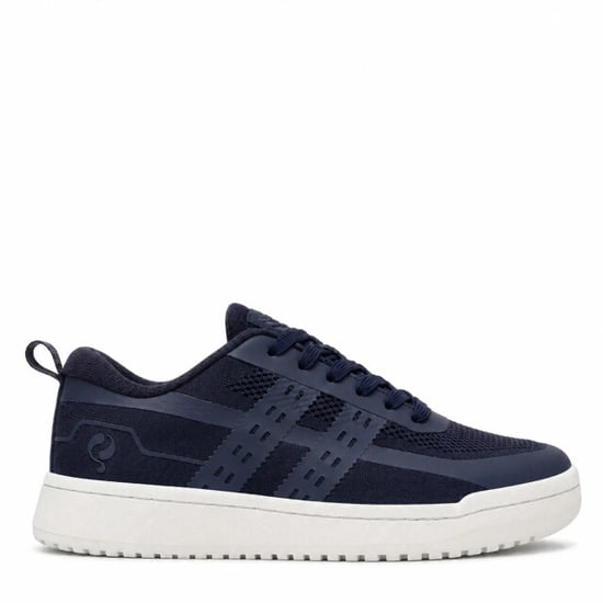 Q1905 Sneaker marken donkerblauw/ wit - Image 3