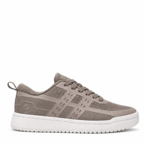 Q1905 Sneaker marken taupe/ wit - Image 5