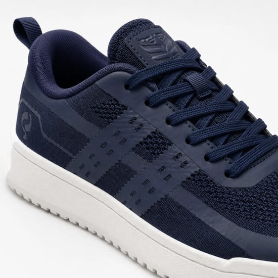 Q1905 Sneaker marken donkerblauw/ wit - Image 6
