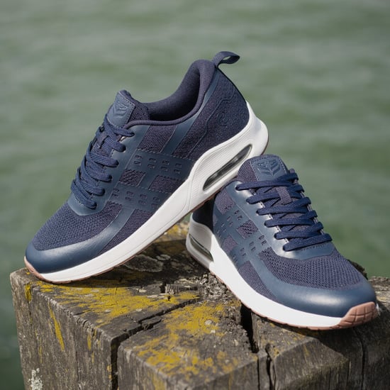 Q1905 Sneaker enkhuizen donkerblauw/ wit - Image 2