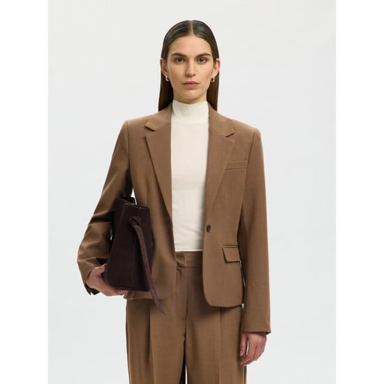 Selected Femme slwfitted signe blazer noos 16101746 toffee - Image 1
