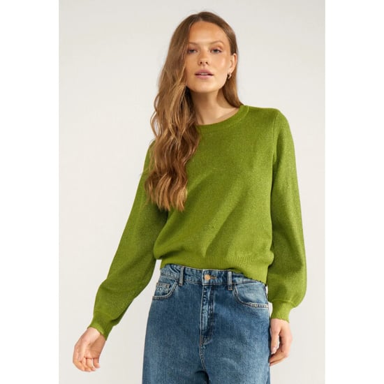 Nümph Nubir solid pullover 4060 calla green - Image 6