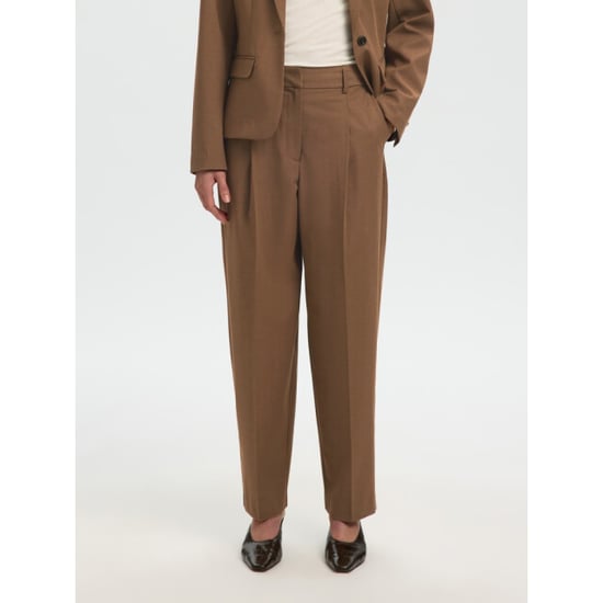 Selected Femme slwbarrel signe mw pant noos 16101748 toffee - Image 1