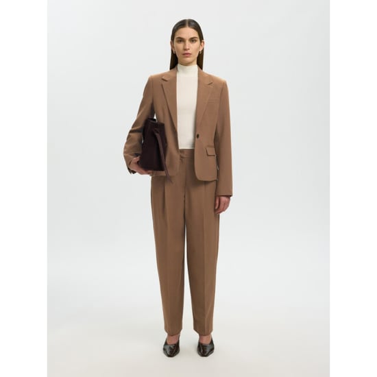 Selected Femme slwbarrel signe mw pant noos 16101748 toffee - Image 3