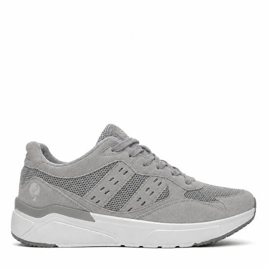 Q1905 Sneaker kampen lichtgrijs/ wit - Image 5