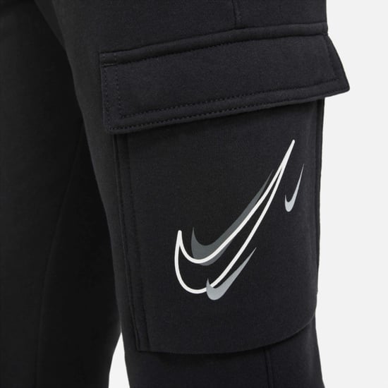 NIKE DQ3946 Mens Joggers Soft Sportswear Multi Swoosh Fleece Cargo Cuffed Pant - Image 5