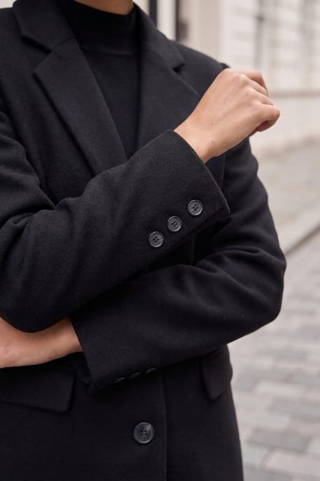 Tailored Single Breasted Coat - Image 4