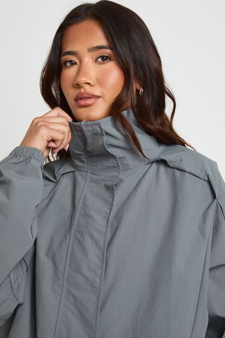Funnel Neck Track Jacket - Image 4