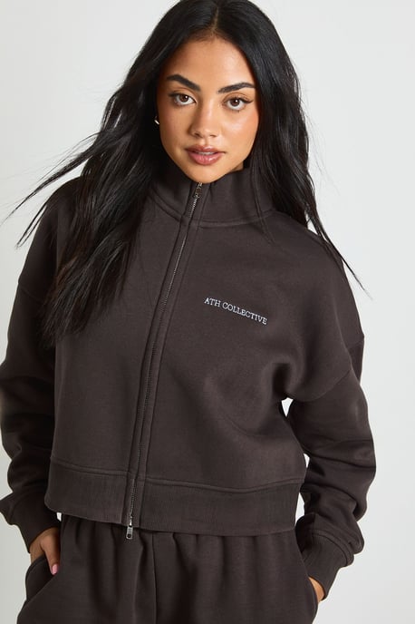 Ath Collective Emroidered Funnel Neck Tracksuit - Image 3
