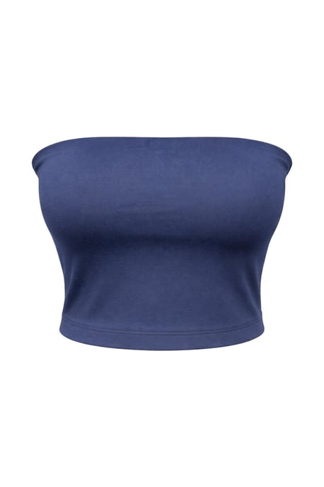 Strapless Crop Bandeau Blouse - Image 1