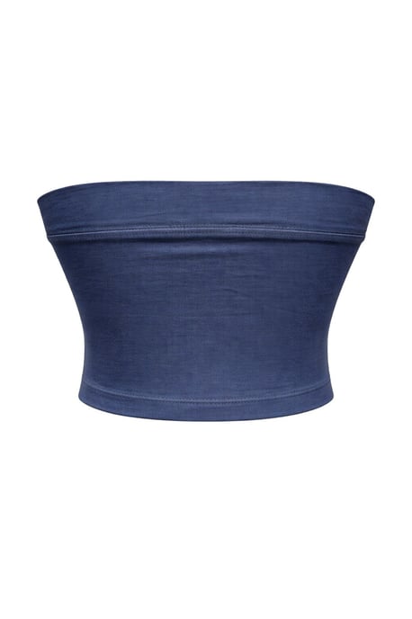 Strapless Crop Bandeau Blouse - Image 2