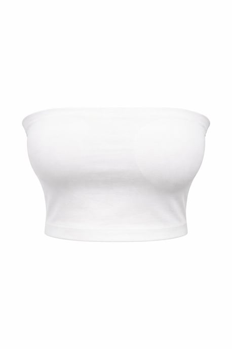 Bandeau Blouse Zonder Schouders - Image 1