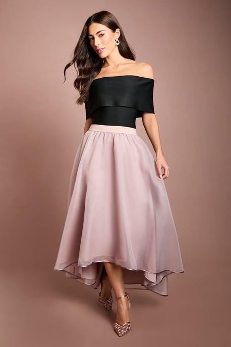 Hi Lo Organza Skirt - Image 1
