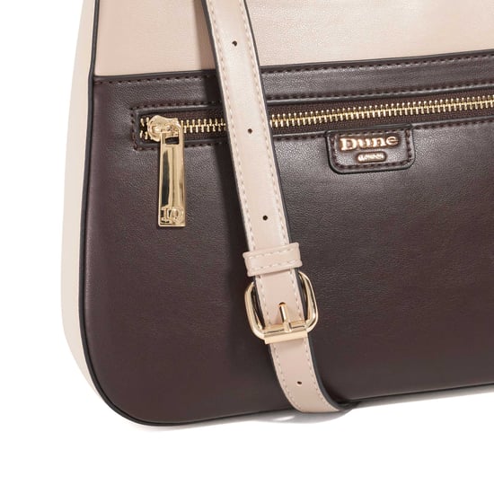 Dune Accessories Dovie - Long Handle Tri-Colour Cross Body Bag - Image 4