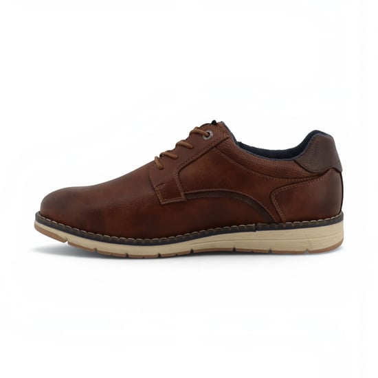 Mustang Bruine Nep Leren Casual Outdoor Schoenen voor Heren - M0031004 - Image 3