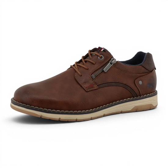 Mustang Bruine Nep Leren Casual Outdoor Schoenen voor Heren - M0031004 - Image 4