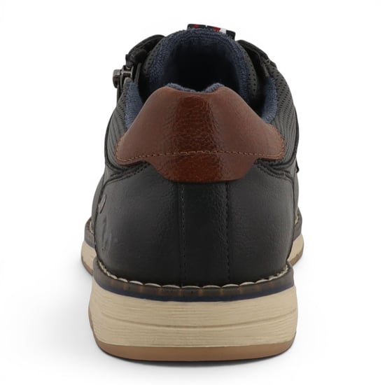 Mustang Donkergrijze Nepleer Vrijblijvende Outdoor Schoenen voor Mens - M0031004 - Image 6