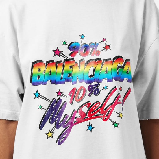 Women's Balenciaga T-Shirt in Dirty White - Image 5