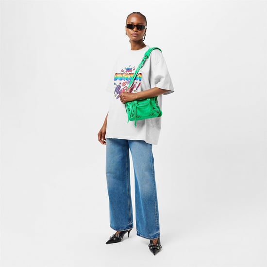 Women's Balenciaga T-Shirt in Dirty White - Image 6