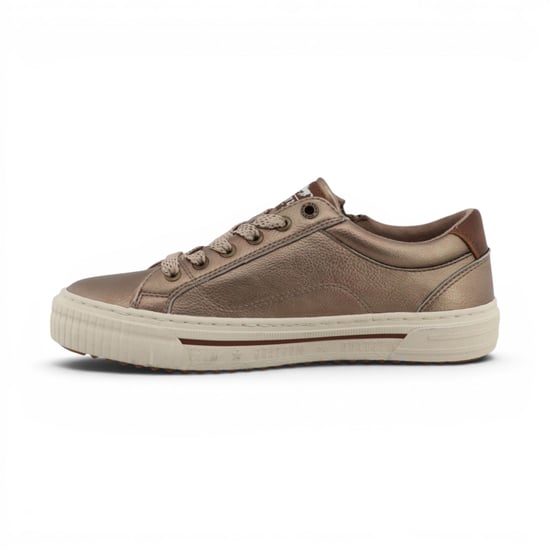 Mustang Dames Golden Faux Leather Sneaker Sneaker Casual schoenen - M0112011 - Image 3