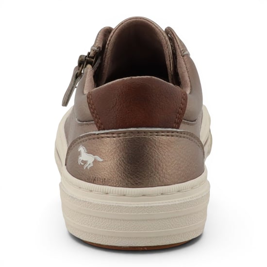 Mustang Dames Golden Faux Leather Sneaker Sneaker Casual schoenen - M0112011 - Image 6