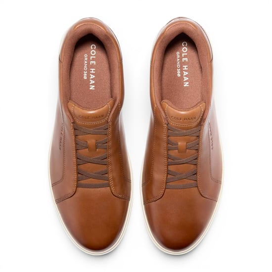 Cole Haan GrandPro Luxe Mile Trainer för herrar Bruna mockaskor - C43941 - Image 6