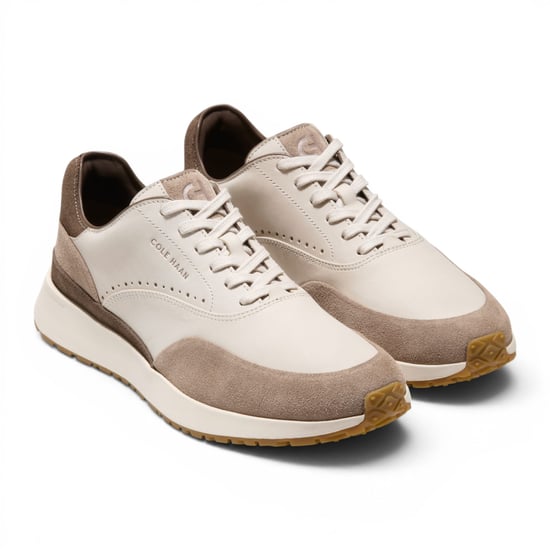 Cole Haan Men's GrandPro Luxe Mile Trainer Brown Leather Sneakers - C44518 - Image 3